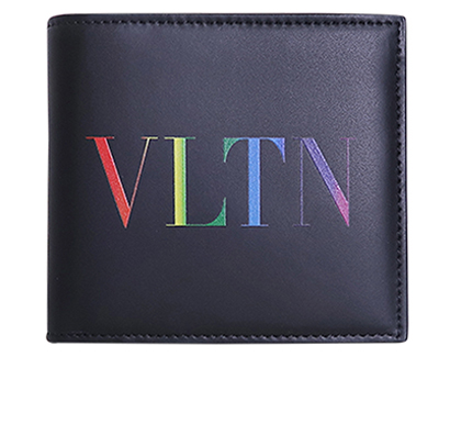 Valentino Rainbow Logo Wallet, front view